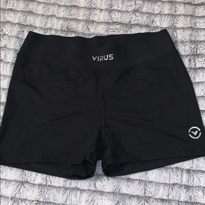 VIRUS BRAND compression shorts